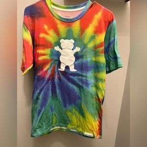 Diamond Supply Co. x Grizzly Grip Tape Tie-Dye Tee - Size Youth Small